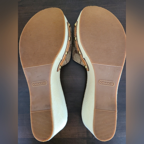Coach Lorah Signature Sandals size 8 - Picture 8 of 11